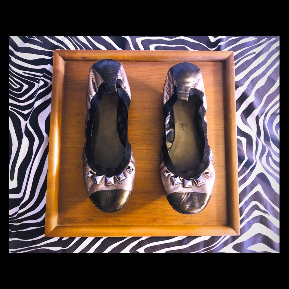 Nine West Studded Flats